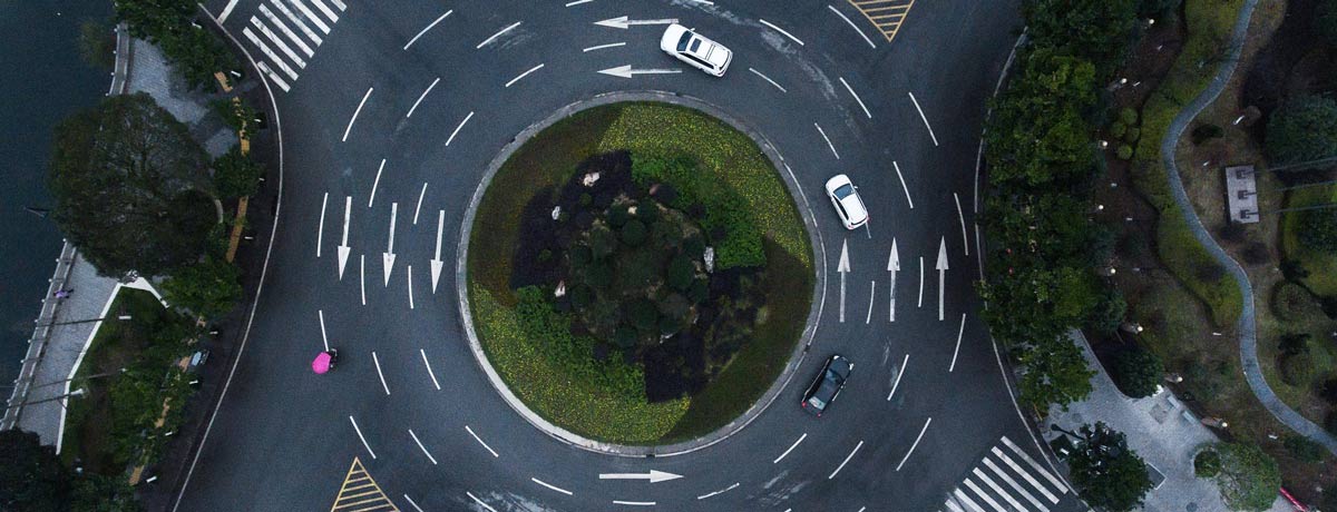 car roundabout