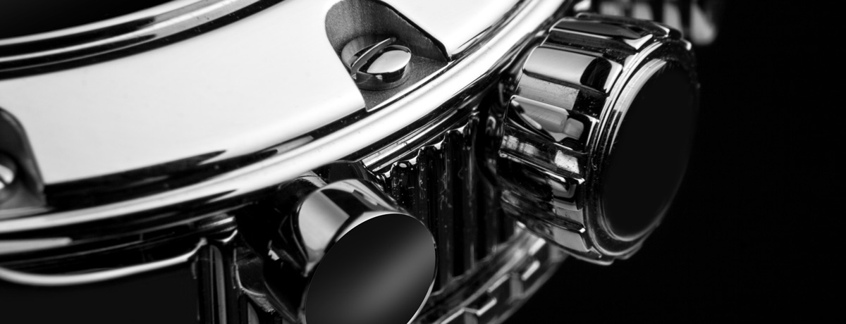 close up of luxury watch